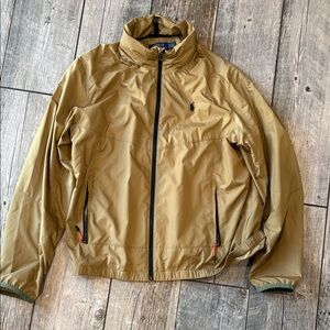 Polo by Ralph Lauren Olive/Tan Lightweight Windbreaker Jacket